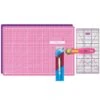 Semplix Schneidematten-Set A3 Pink/ Lila + GRATIS Prym Aqua-Trickmarker