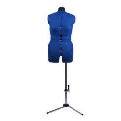 Profi-Schneiderpuppe/ Schneiderbüste Legform Größe S - Blau