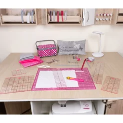 Semplix Schneidematte Beere-rosa (60 X 45 Cm/ 24 X 18 Inch) A2 -NähKunst Angebote Store 60x45 beere rosa2