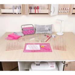 Semplix Schneidematten-Set A2 Türkis/ Gelb (Matte 60 X 45 Cm) -NähKunst Angebote Store 60x45 beere rosa3