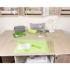 Semplix Schneidematte Hellgrün-grün (60 X 45 Cm/ 24 X 18 Inch) A2 -NähKunst Angebote Store 60x45 hellgruen gruen1