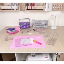 Semplix Schneidematte Pink-lila (60 X 45 Cm/ 24 X 18 Inch) A2 -NähKunst Angebote Store 60x45 pink lila