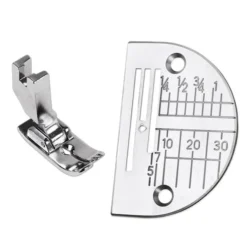 Janome Geradstich-Set - Fuß / Stichplatte