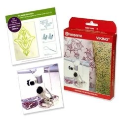 Husqvarna Viking Relieffuß-Set (Yarn Couching Feet Set)