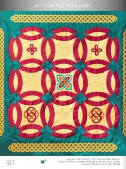CD Nr. 451 Pfaff Multiformat Quilting With Jamie