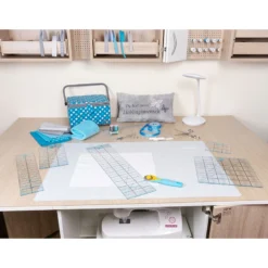 Semplix Schneidematte Hellgrau-grau (90 X 60 Cm/ 35 X 24 Inch) A1 -NähKunst Angebote Store 90x60 hellgrau grau2 1