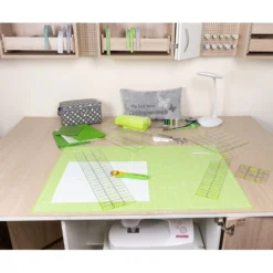 Semplix Schneidematte Hellgrün-grün (90 X 60 Cm/ 35 X 24 Inch) A1 -NähKunst Angebote Store 90x60 hellgruen gruen