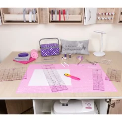 Semplix Schneidematte Pink-lila (90 X 60 Cm/ 35 X 24 Inch) A1 -NähKunst Angebote Store 90x60 pink lila 1