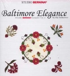 Bernina Studio Design Collection Vol. 3 Baltimore Elegance