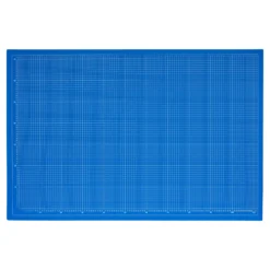 Schneidematte Schneidebrett Schneideunterlage A0 (blau-blau/ 120 X 80 Cm)