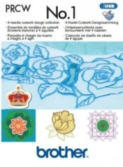 Brother PR Cutworkdesign Nr. 1 Stickmuster USB-Stick