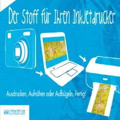 Cottonjet "Baumwolle" Zum Aufbügeln (2 X DIN A4)