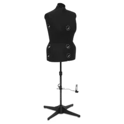 Schneiderpuppe/ Schneiderbüste DIANA "C" L Schwarz (verstellbar)