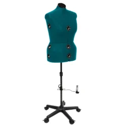 Schneiderpuppe/ Schneiderbüste DIANA "C" L Jade Mit Rollen (verstellbar)
