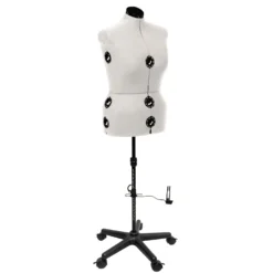 Schneiderpuppe/ Schneiderbüste DIANA "C" L Beige Mit Rollen (verstellbar)