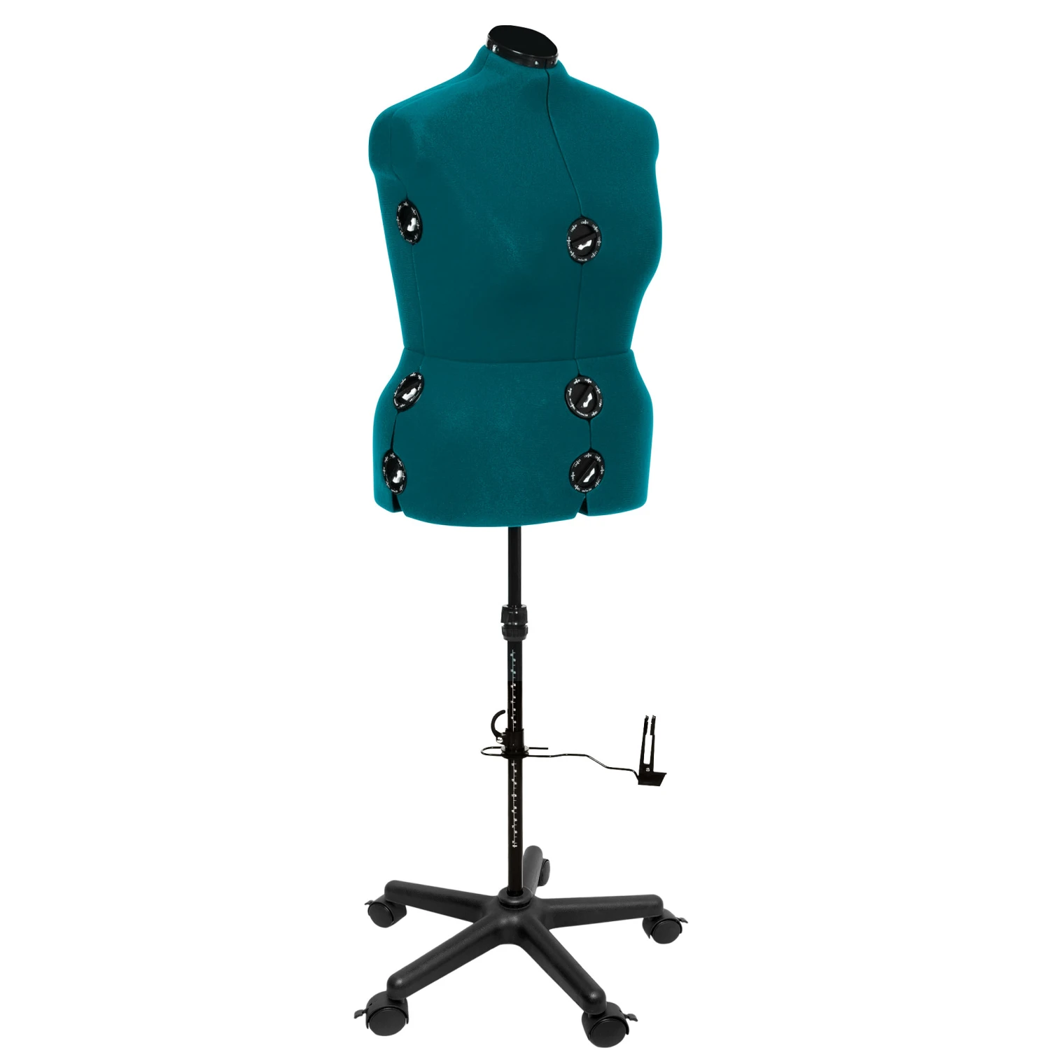 Schneiderpuppe/ Schneiderbüste DIANA "D" XL Jade Mit Rollen (verstellbar) 1 Schneiderpuppe/ Schneiderbüste DIANA "D" XL Jade Mit Rollen (verstellbar)