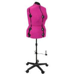 Schneiderpuppe/ Schneiderbüste DIANA "D" XL Pink Mit Rollen (verstellbar) -NähKunst Angebote Store diana d 4 copy scaled6