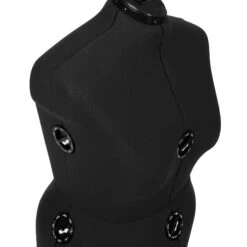 Schneiderpuppe/ Schneiderbüste DIANA "D" XL Schwarz Mit Rollen (verstellbar) -NähKunst Angebote Store diana d 5 copy scaled1