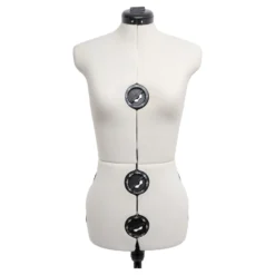 Schneiderpuppe/ Schneiderbüste DIANA "B" M Beige Mit Rollen (verstellbar)