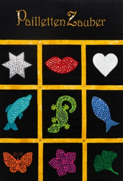 Nähwelt Flach USB Pailletten + Sublimieren (18 Muster + Anleitung) -NähKunst Angebote Store dsc08556 1