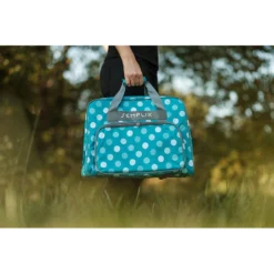 Semplix Nähmaschinentasche Polka Dots (anthrazit/grau) -NähKunst Angebote Store dscf0086 shop2 1