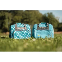 Semplix Nähmaschinentasche Polka Dots (petrol/türkis) -NähKunst Angebote Store dscf0099 shop1