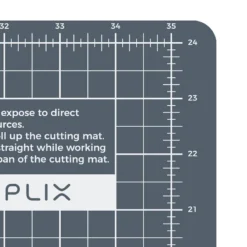Semplix Schneidematte Hellgrau-grau (90 X 60 Cm/ 35 X 24 Inch) A1 -NähKunst Angebote Store grau dunkelgrau 06 shop2