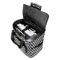 Nähmaschinen Trolley (altrosa/weiß Gepunktet) -NähKunst Angebote Store naehmaschinentrolley 032