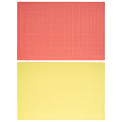 Schneidematte Schneidebrett Schneideunterlage A0 (rot-gelb/ 120 X 80 Cm) -NähKunst Angebote Store orangerot gelb 120x80 04