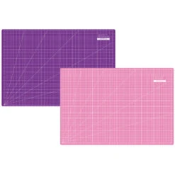 Semplix Schneidematten-Set A1 Pink/ Lila + GRATIS Prym Aqua-Trickmarker