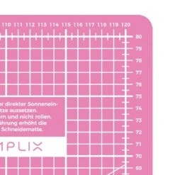 Semplix Schneidematte Pink-lila (120 X 80 Cm/ 48 X 32 Inch) A0 -NähKunst Angebote Store pink lila 05 shop3