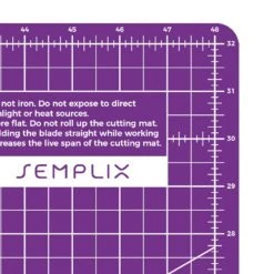 Semplix Schneidematte Pink-lila (120 X 80 Cm/ 48 X 32 Inch) A0 -NähKunst Angebote Store pink lila 06 shop4