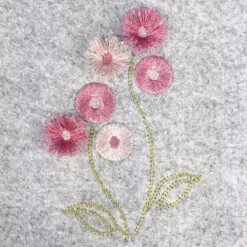 Gunold Poly Sparkle Miniking Stickgarn Box (30 Farben/ 1000 M) -NähKunst Angebote Store poly star flower 02 800x800