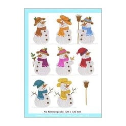 Windesign Stickmuster CD Schneemann