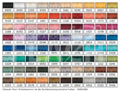 Nähwelt Flach Troja Acryl-Garnbox (gefüllt Mit 80 Farben/500 M) -NähKunst Angebote Store troja 80 farben