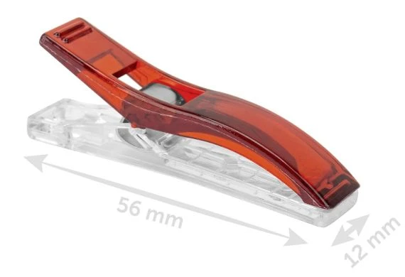 Big Alex Clips Quiltclips Stoffklammern (55 X 10 Mm/ 50 St. Bunt) 2 Big Alex Clips Quiltclips Stoffklammern (55 X 10 Mm/ 50 St. Bunt) – Bild 2